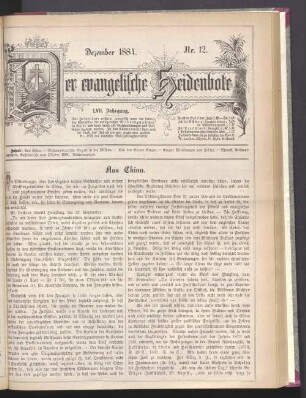 Dezember 1884. Nr. 12