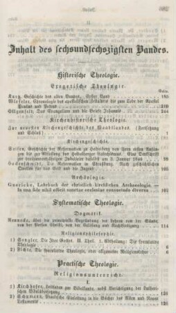 285-288 Inhaltsverzeichnis