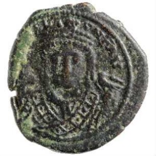 Münze, Halbfollis, 596 / 597