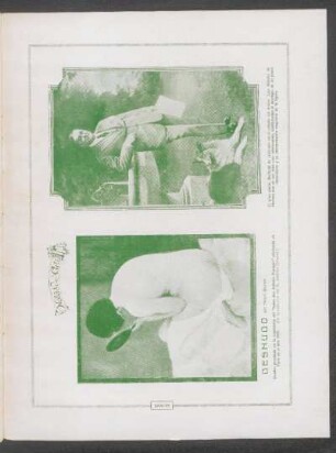 Notas de arte : "Desnudo", por Henri Buron [y fotografía de] el gran pintor Barthold - [Ilustración]