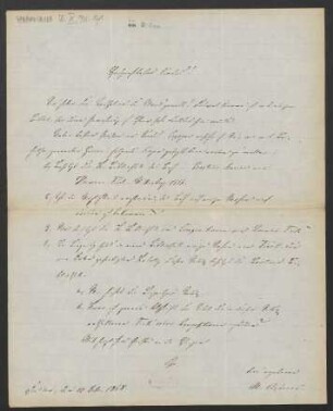 Brief an Friedrich Wilhelm Jähns : 10.12.1868