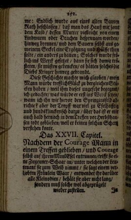 Das XXVII. Capitel.