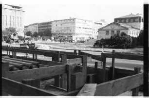 Kleinbildnegative: Baustelle, Wittenbergplatz, 1982