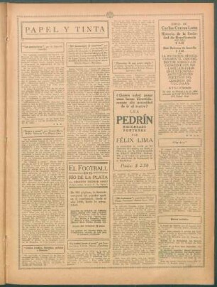 "Crítica jurídica, histórica, política y literaria"