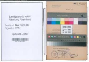 Entnazifizierung Josef Speuser , geb. 05.11.1897 (Verw.Beamter)