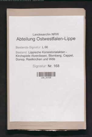 Einkünfte und Güter des Pastors