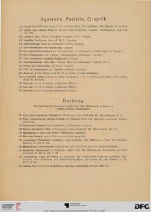 Nachtrag (Nr. 351-381)