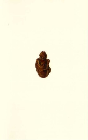 [Tafel 52. 51. Octopus, aufrecht in einem zerbrochenem Krug. Holz. (Siehe S. 447.)]