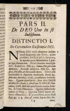 135-241, Pars II, Distinctio I