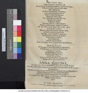 Siste Gradum, Viator : Cuius Corpus hic repositum est, Antequam per mutationem ultimam in pulverem abiret ...