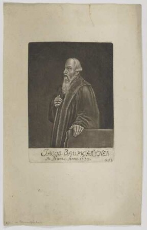 Bildnis des Jacob Baumgärtner
