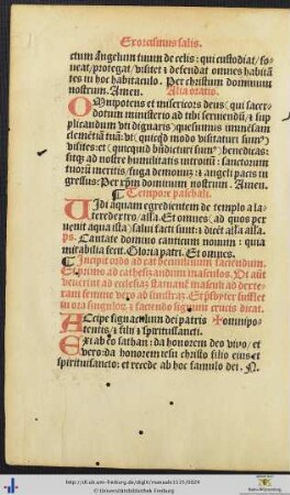 Ordo ad cathecuminum faciendum