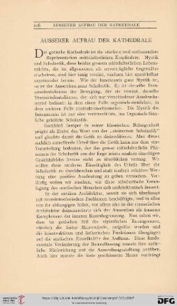 Äusserer Aufbau der Kathedrale