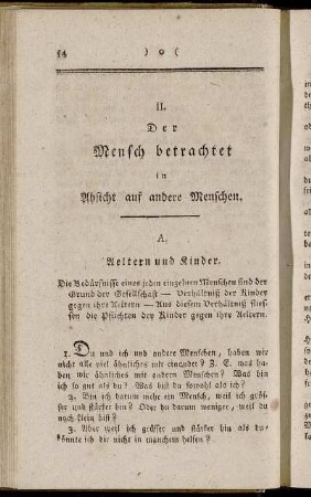 A. Aeltern und Kinder
