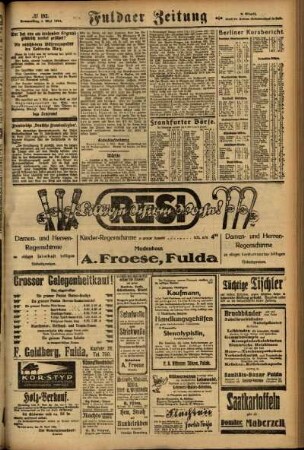 Zweite Ausgabe vom Donnerstag, den 01. Mai 1924.
