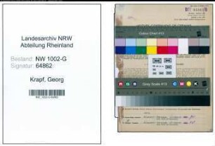 Entnazifizierung Georg Krapf, geb. 03.02.1907 (Ingenieur)