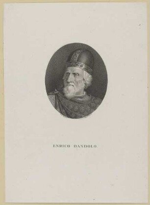 Bildnis des Enrico Dandolo