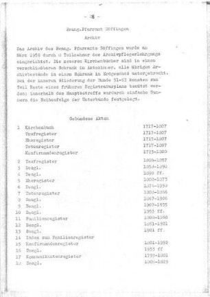 Archivinventar 1959
