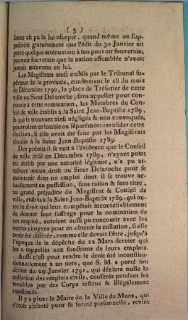 Au Conseil Souverain de Hainaut