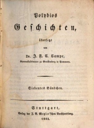 Polybios Geschichten, 7