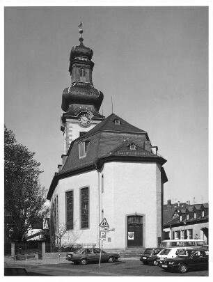 Ev. Johanniskirche u. Kirchplatz; Frankfurt, Turmstraße 12