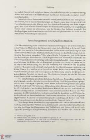 Forschungsstand und Quellensituation