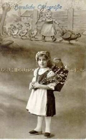 Oster-Postkarte