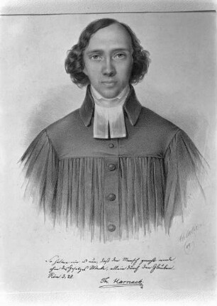 Bildnis des Theodosius Harnack (1817-1889)