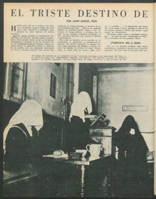 El triste destino de las carmelitas descalzas