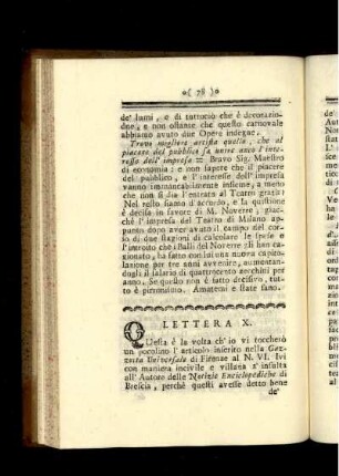 Lettera X.