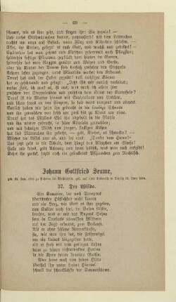Johann Gottfried Seume.