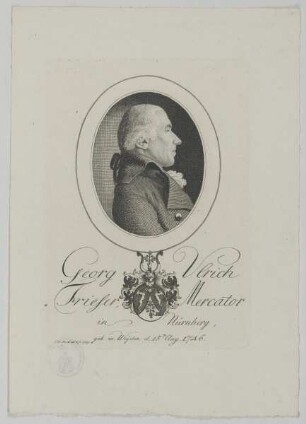 Bildnis des Georg Ulrich Frieser