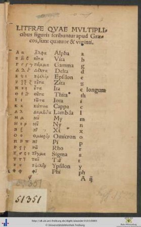 Elementale introductorium in nominum et verborum declinationes graecas