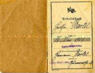 Arbeitsbuch von Hertha Bartel