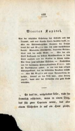 Viertes Kapitel Von der nützlichen Erfindung des Schlafs ...