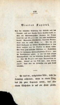 Viertes Kapitel Von der nützlichen Erfindung des Schlafs ...
