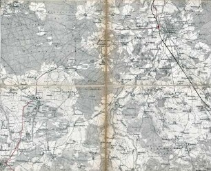 136 Guben. Topographische Karte vom östlichen Theile der [preussischen] Monarchie (Generalstabskarte)