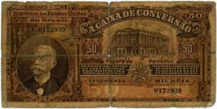Geldschein, 50.000 Reis, 6.12.1906