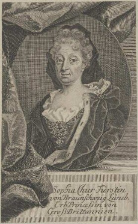 Bildnis von Sophie, Churfürstin von Braunschweig