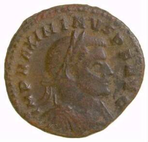 Münze, Follis, 312 - 313
