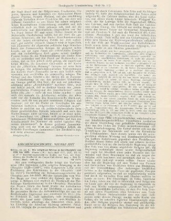 29-31 [Rezension] Goetz, Johann Baptist, Die religiösen Wirren in der Oberpfalz