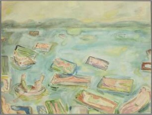 Luftmatratzen - Plattensee 1974