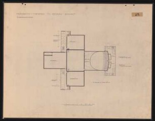 Friedrich-Theater, Dessau: Grundriss 3. OG 1:200