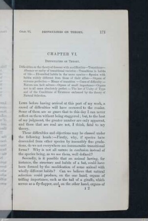 Chapter 6: Difficulties on theory