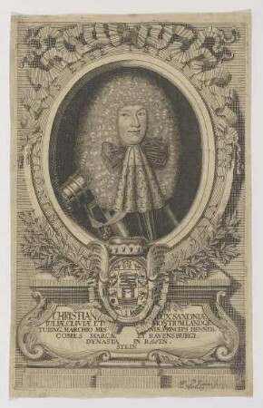 Bildnis des Christian Dux Saxoniae
