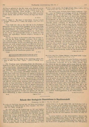 Missionswissenschaft