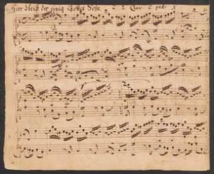 Herr Christ der einig Gottes-Sohn; org; G-Dur; BWV Anh. II 55