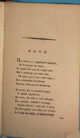 Nieuwe jaars-Zangen, uit gevoerd door de Kinderen v. het aalmoezeniers weeshuis, in hetzelve gesticht, d. 4. Jan. 1820