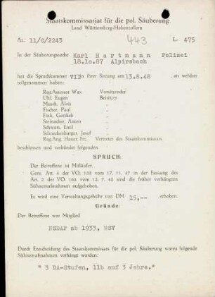 Hartmann, Karl