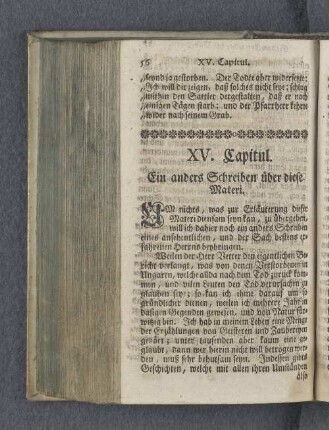XV. Capitul. Ein anders Schreiben über diese Materi.